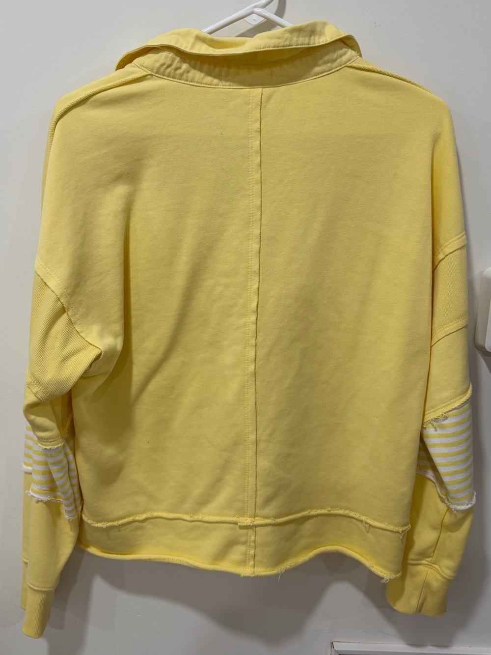 Sunny Stripe Yellow Jogger Set - Women Pants & Jumpsuits - Picture 7 of 10